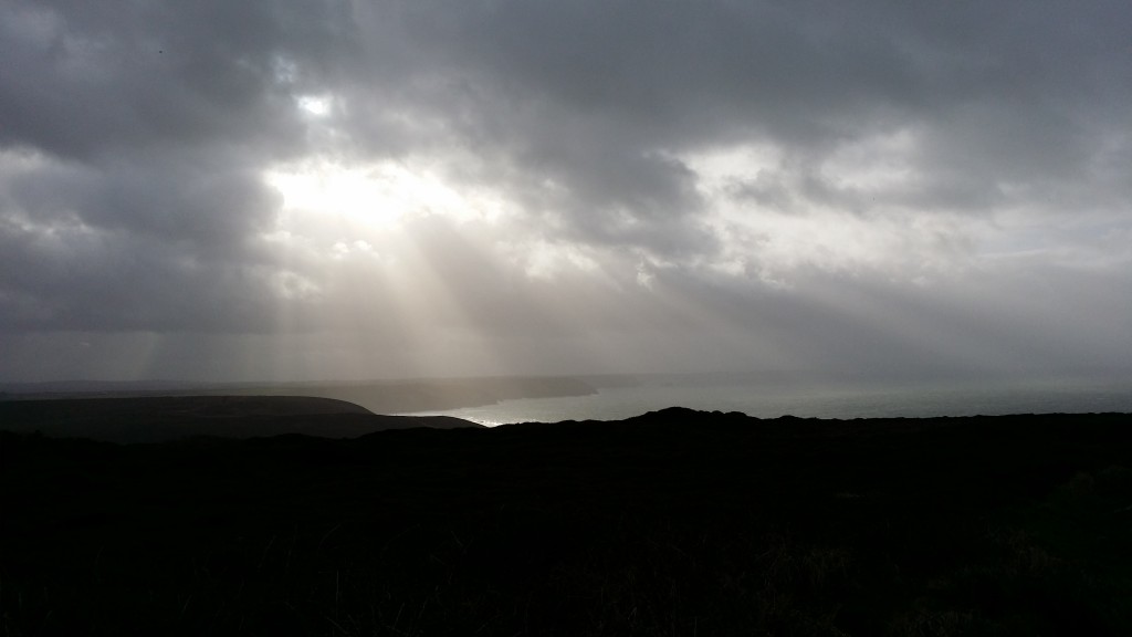 Cornish sun at Chapel Porth