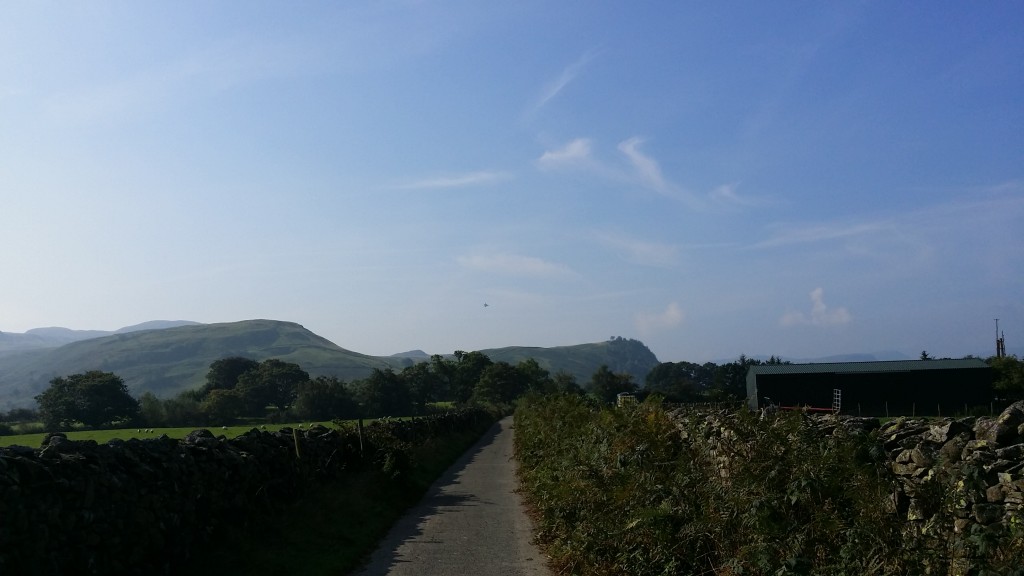 RAF Typhoon(?) near Keswick