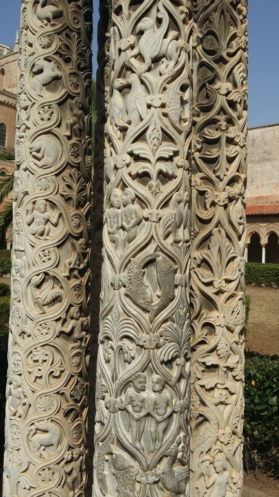 Beautiful mosaics, Monreale, Sicily